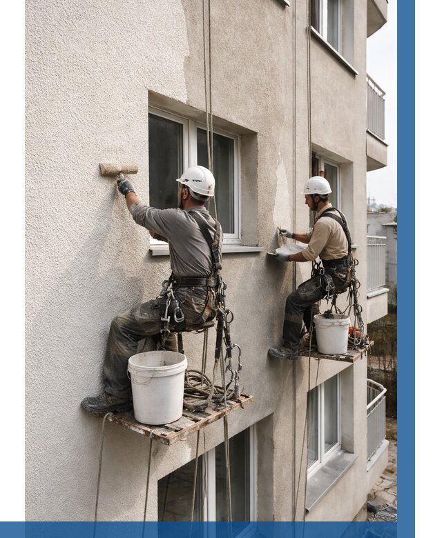 Нанесение короеда на фасад в Новокузнецке от 462 р. | ВЫСОТНИК-Нвк