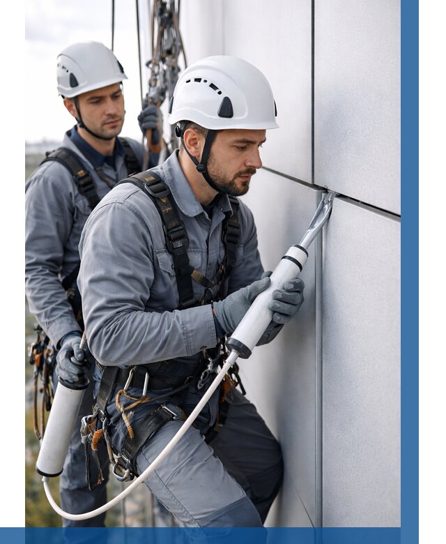 Герметизация швов вилатермом в Новокузнецке от 616 р. | ВЫСОТНИК-Нвк