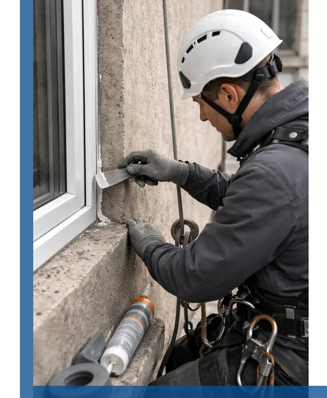 Герметизация монтажных швов окон в Новокузнецке с гарантией качества