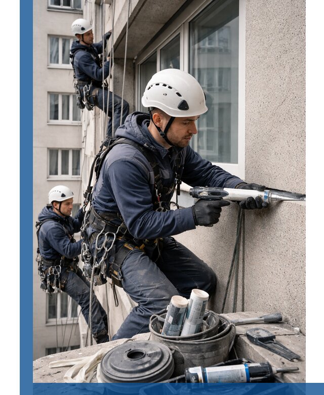 Герметизация швов лоджии в Новокузнецке профессионально и надежно