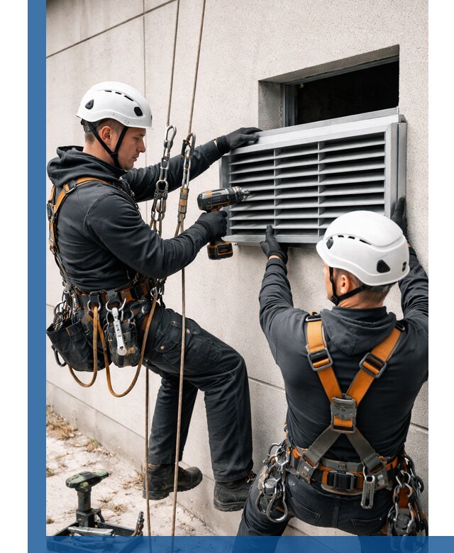 Монтаж вентиляционных решеток в Новокузнецке профессиональный сервис