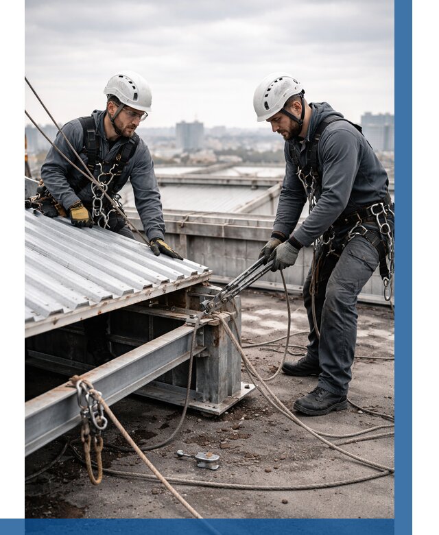 Демонтаж крышной установки в Новокузнецке от 87329 р. | ВЫСОТНИК-Нвк