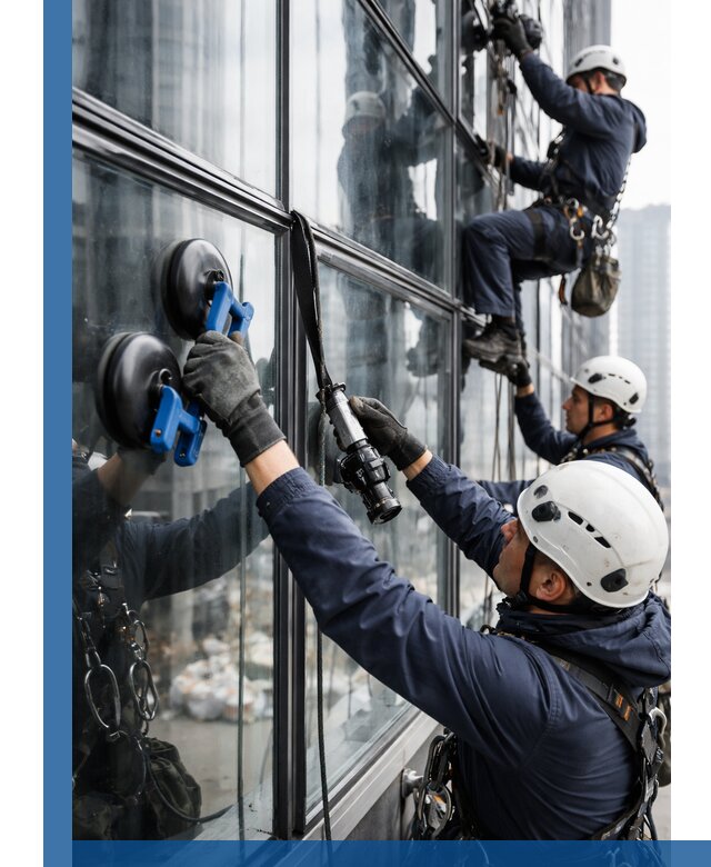 Радиусное остекление фасадов под ключ в Новокузнецке с гарантиями