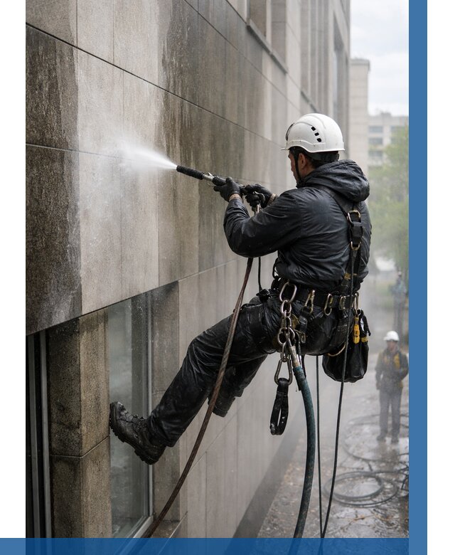 Гидроструйная очистка поверхностей в Новокузнецке от 873 р. | ВЫСОТНИК-Нвк