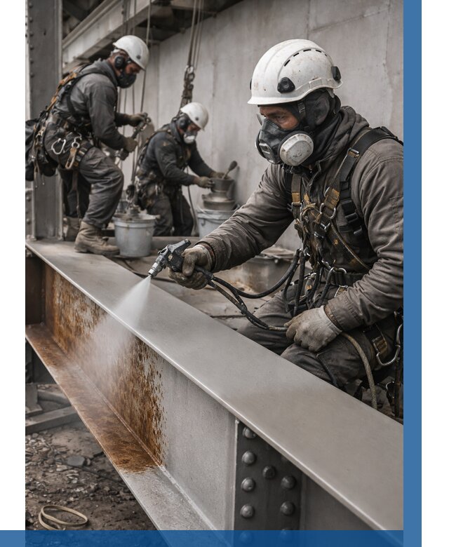 Антикоррозионная покраска металла в Новокузнецке от 719 р. | ВЫСОТНИК-Нвк