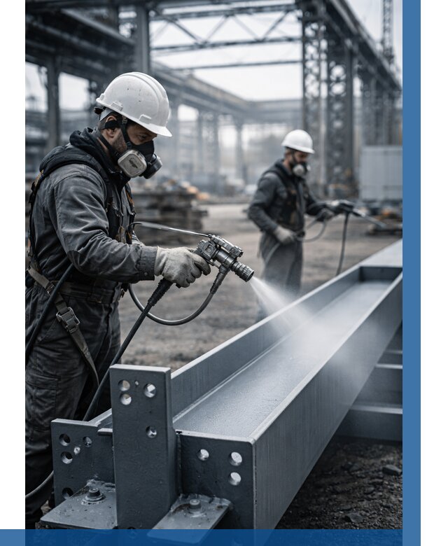 Антикорроз. обработка металлоконстр. в Новокузнецке от 462 р. | ВЫСОТНИК-Нвк