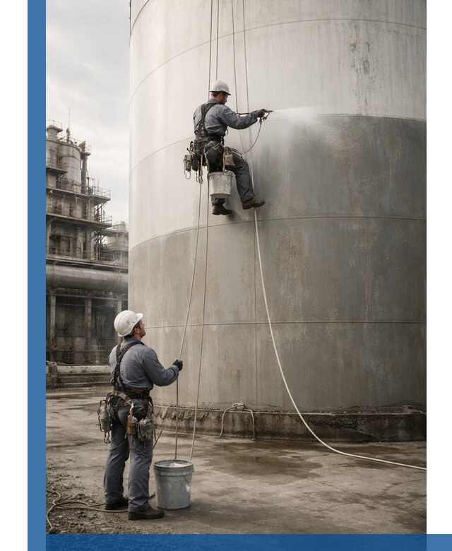 Покраска стальных резервуаров и емкостей в Новокузнецке профессионально