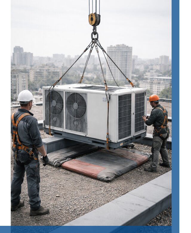 Подъем груза на крышу в Новокузнецке от 5137 р. | ВЫСОТНИК-Нвк заказать