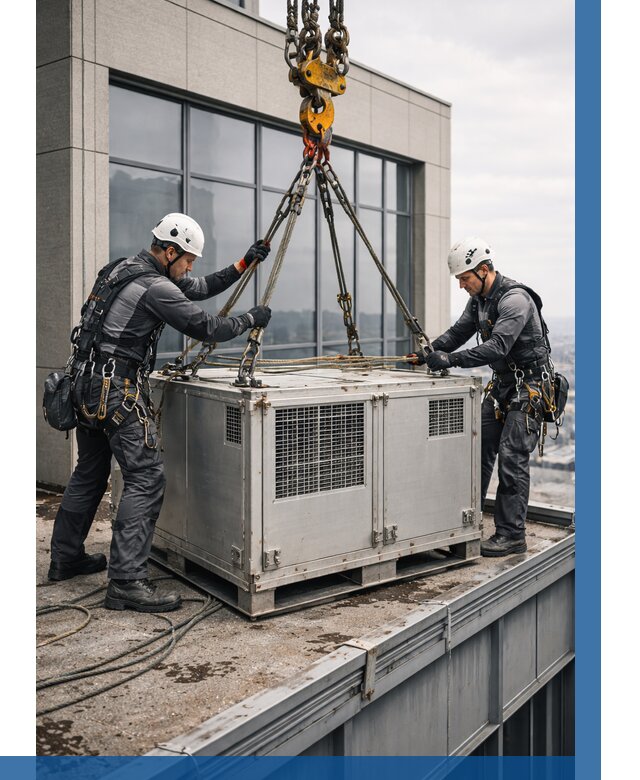 Такелажные работы на высоте в Новокузнецке от 8219 р. | ВЫСОТНИК-Нвк