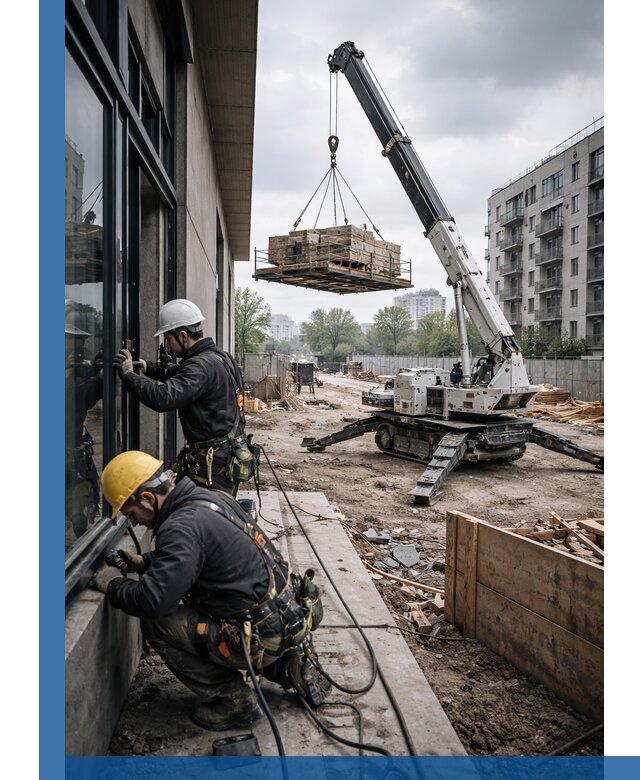 Аренда крана Пионер в Новокузнецке для строительных работ