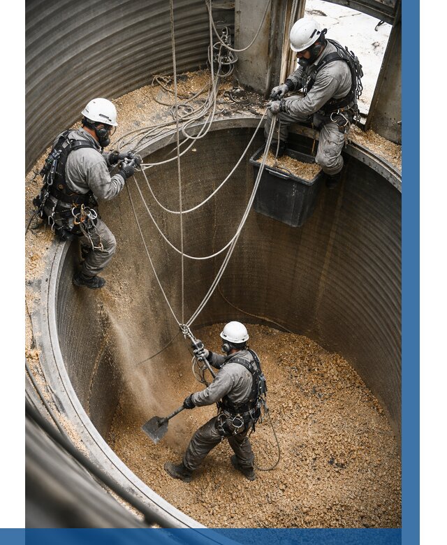 Чистка зерновых бункеров в Новокузнецке от 12329 р. | ВЫСОТНИК-Нвк