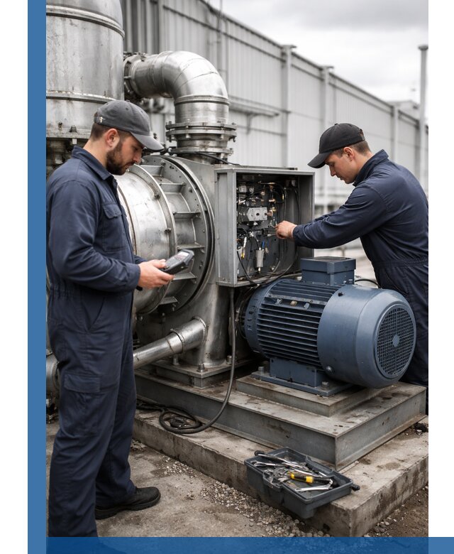 Техническое обслуживание промышленного оборудования в Новокузнецке