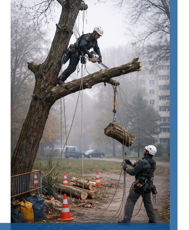 Удаление аварийных деревьев в Новокузнецке от 15411 р. | ВЫСОТНИК-Нвк