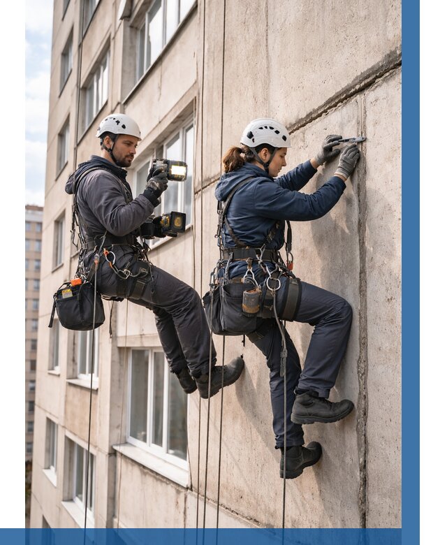 Обследование межпанельных швов в Новокузнецке от 1849 р. | ВЫСОТНИК-Нвк